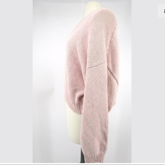 Free People Pink Rose Perfect Day Pullover Medium - Picture 6 of 7